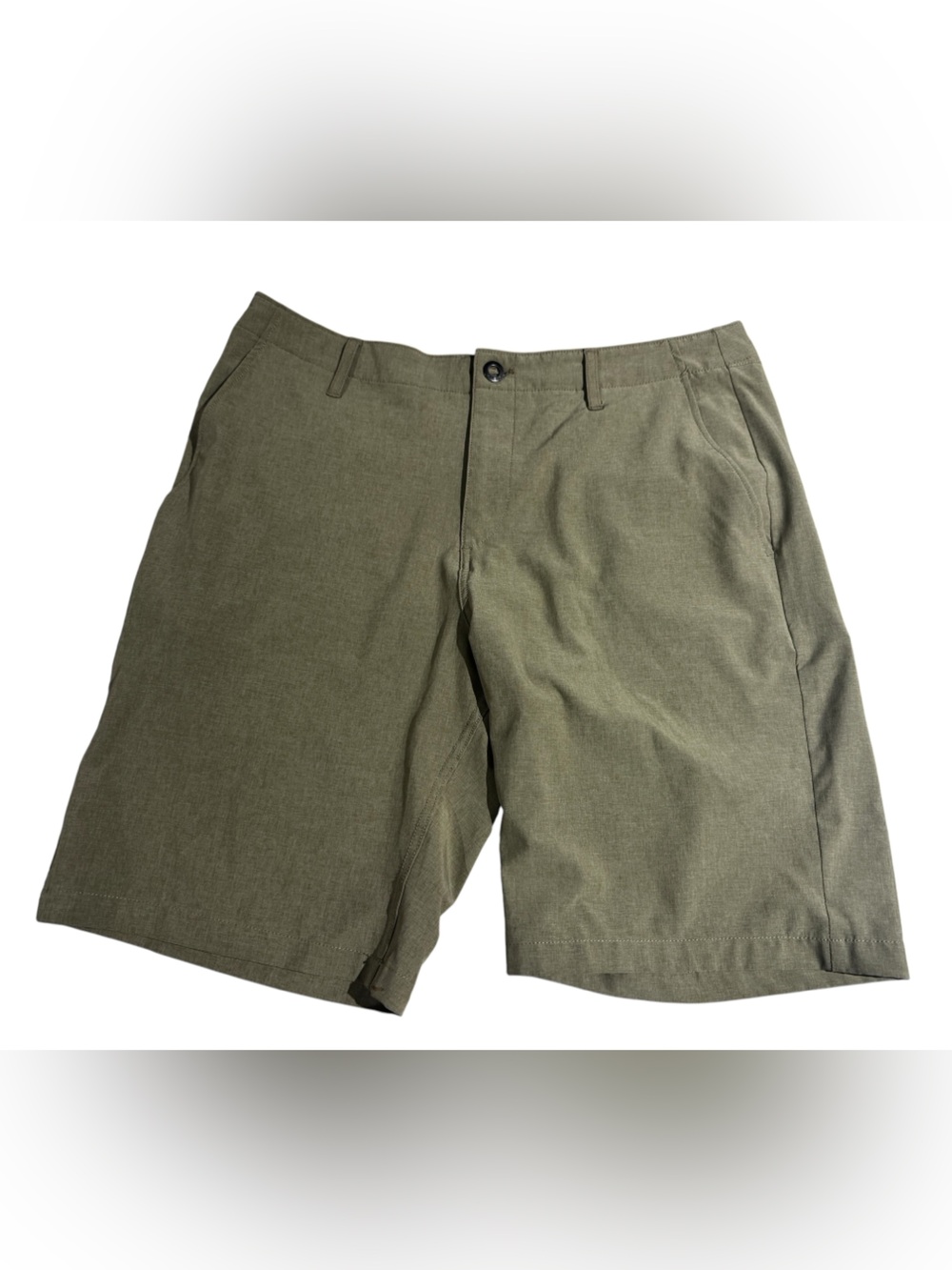 Volcom Frickin Surf n Turf Hybrid Dry Shorts Tan Khaki Size 36